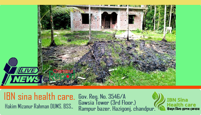 ফরিদগঞ্জে জেলেদের জাল পুড়িয়ে দিল দুর্বৃত্তরা