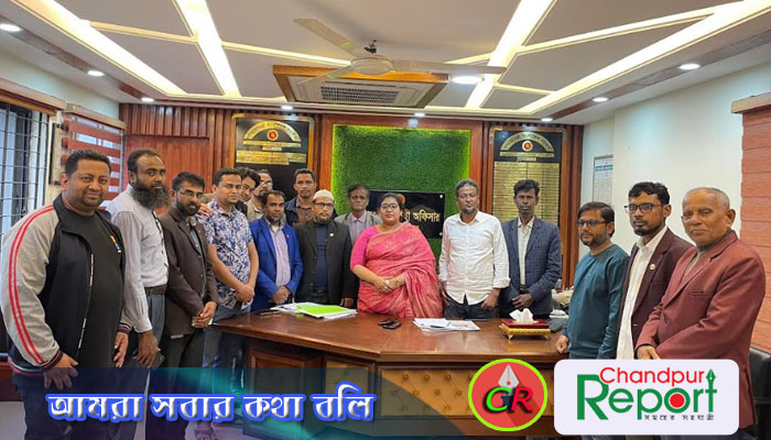 শাহরাস্তিতে প্রেসক্লাব নেতৃবৃন্দের সাথে নবাগত উপজেলা নির্বাহী কর্মকর্তার মতবিনিময়
