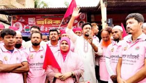 হাজীগঞ্জে জাতীয়তাবাদী রিক্সা, ভ্যান ও অটোচালক দলের শ্রমিক দিবস পালিত