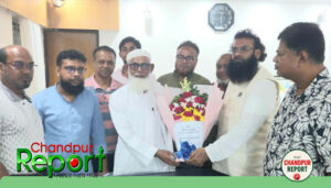 বাংলাদেশ ওয়াক্ফ প্রশাসকের সঙ্গে আলহাজ্ব সৈয়দ মেহেদী হাসান চৌধুরীর সৌজন্য সাক্ষাৎ ও মতবিনিময়
