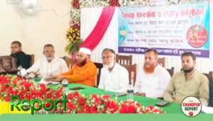 হাজীগঞ্জ সরকারি মডেল পাইলট হাইস্কুল এন্ড কলেজে এইচএসসির বিদায় সংবর্ধনা