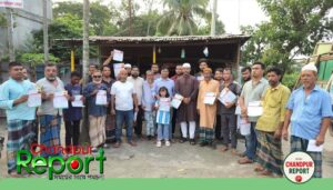 হাজীগঞ্জ পৌর মেয়র প্রার্থী অ্যাডভোকেট টিটুর ৯নং ওয়ার্ডে ব্যাপক গণসংযোগ