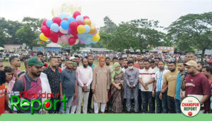 মতলবে মোটরসাইকেল-ফ্রিজ কাপ ফুটবল টুর্নামেন্ট সিজন-২ এর উদ্বোধন