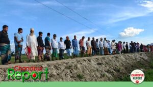 মতলব উত্তরে সরকারি রাস্তা নির্মাণে বাধার অভিযোগ, ভোগান্তিতে চরাঞ্চলের হাজারো মানুষ