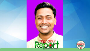 হাজীগঞ্জের কাঁকৈরতলা জনতা কলেজের এডহক কমিটির সভাপতি সুজন চন্দ্র ঘোষ