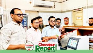 হাজীগঞ্জ উপজেলা স্বাস্থ্য কমপ্লেক্সে নতুন ল্যাব মেশিনে উপকৃত হবে ৬ লাখ সাধারণ জনগণ